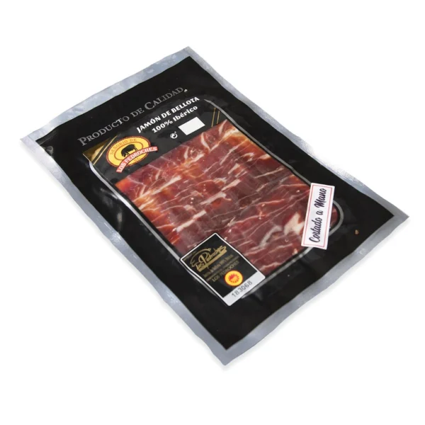 comprar Jamón de Bellota 100% Ibérico D.O.P «Los Pedroches» loncheado a mano