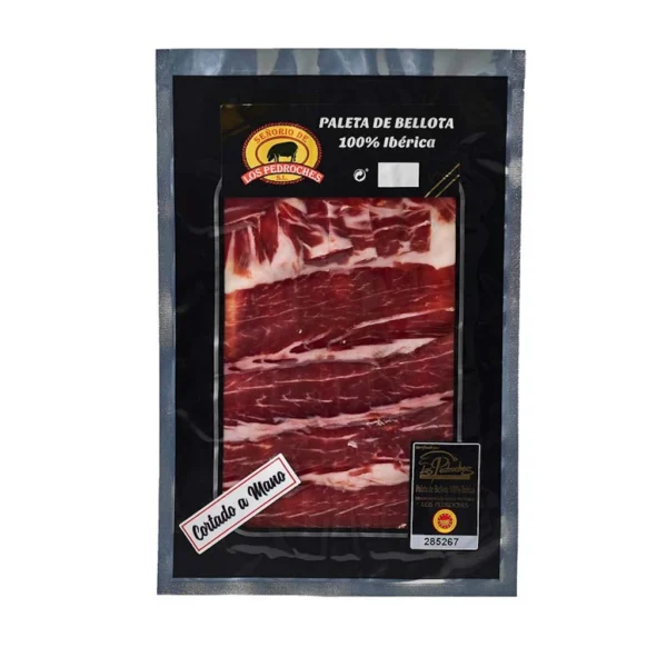comprar Paleta de Bellota 100% Ibérica D.O.P «Los Pedroches» loncheado a mano