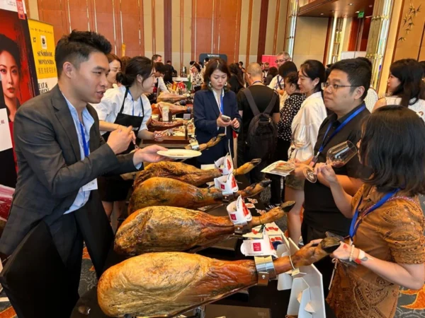 Jamón Ibérico de bellota en China