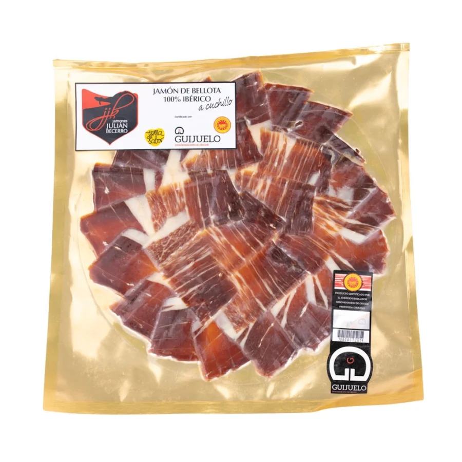 Loncheados – Jamón de bellota 100% Ibérico julian becerro DOP Guijuelo